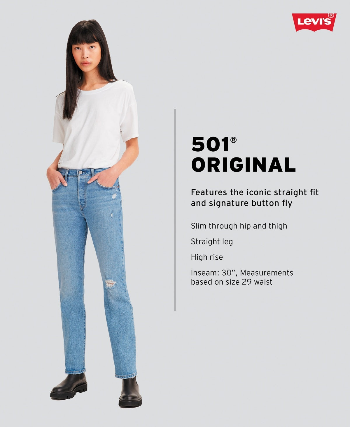 Levi's 501 Orginal High-Rise Women's Jeans