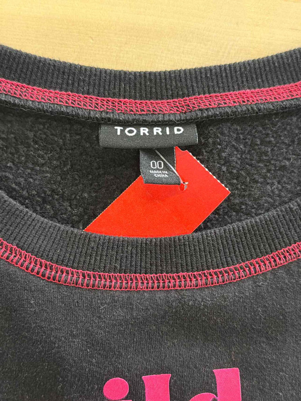 Torrid Size 00 Black Sweater