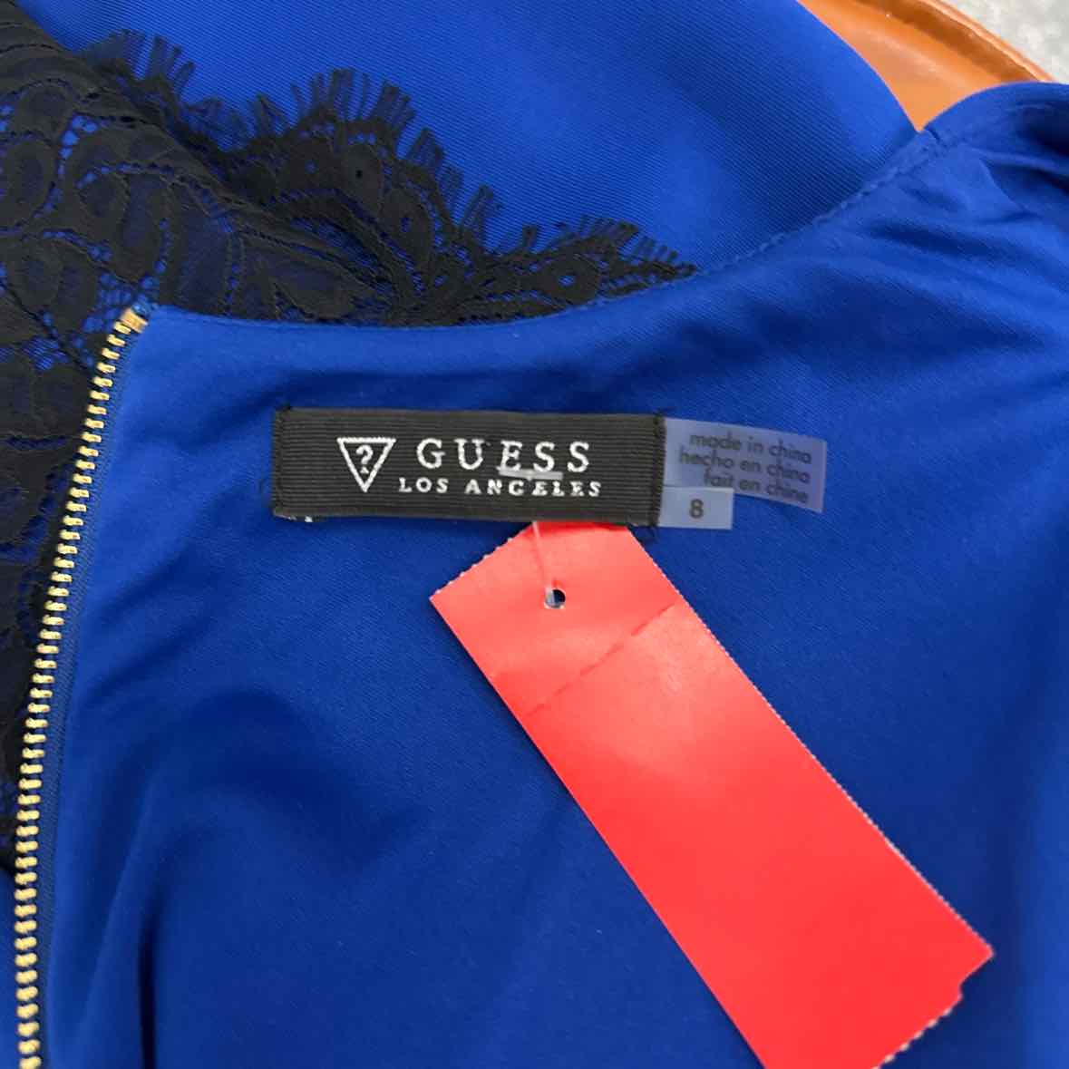 Guess Size 8 Blue Used Dress