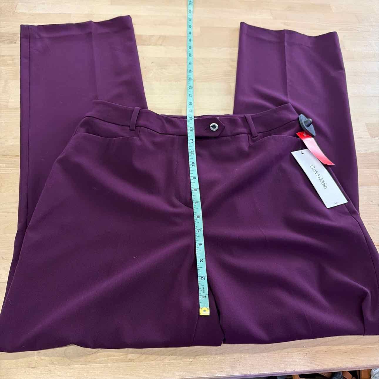 Calvin Klein Size 10 Purple New Pants