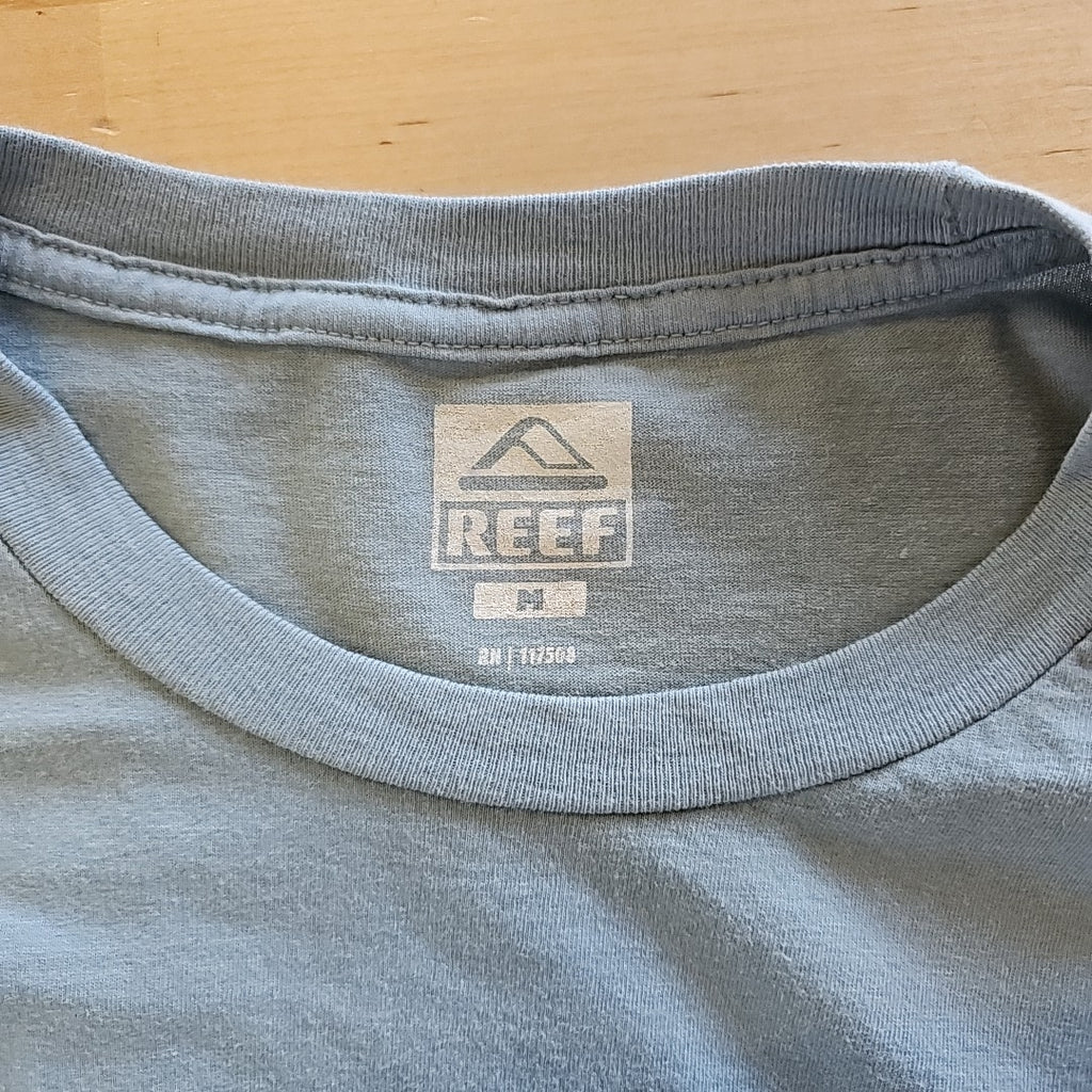 Reef Size M Blue New MENS T-shirt
