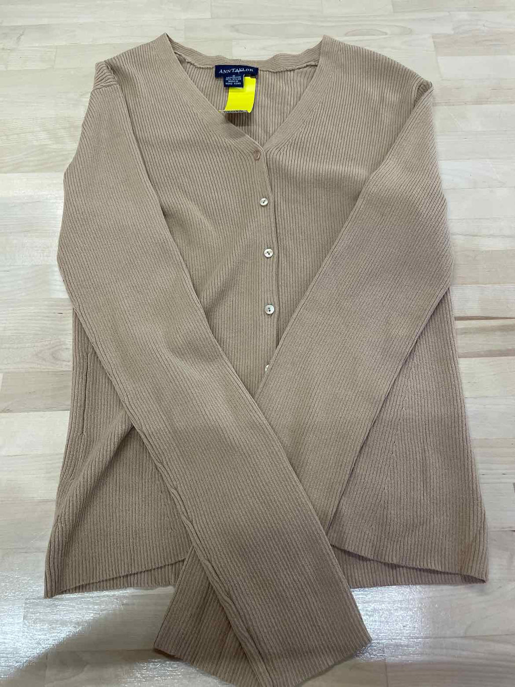 Ann Taylor Size S Beige Cardigan