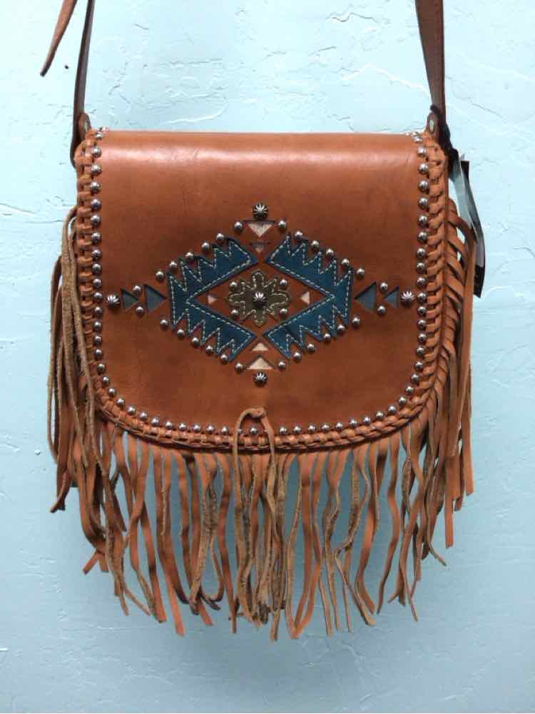 American West Beige Handbag