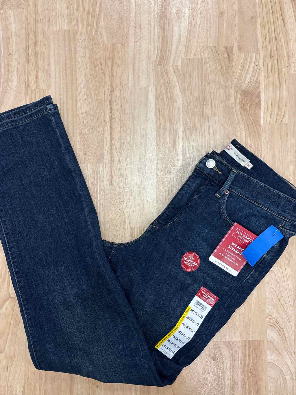Levi's Size 8 Blue Denim New Jeans