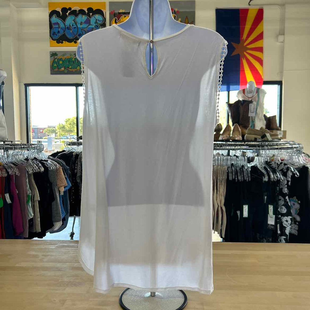 Liz Claiborne Size XL White Preloved Tank