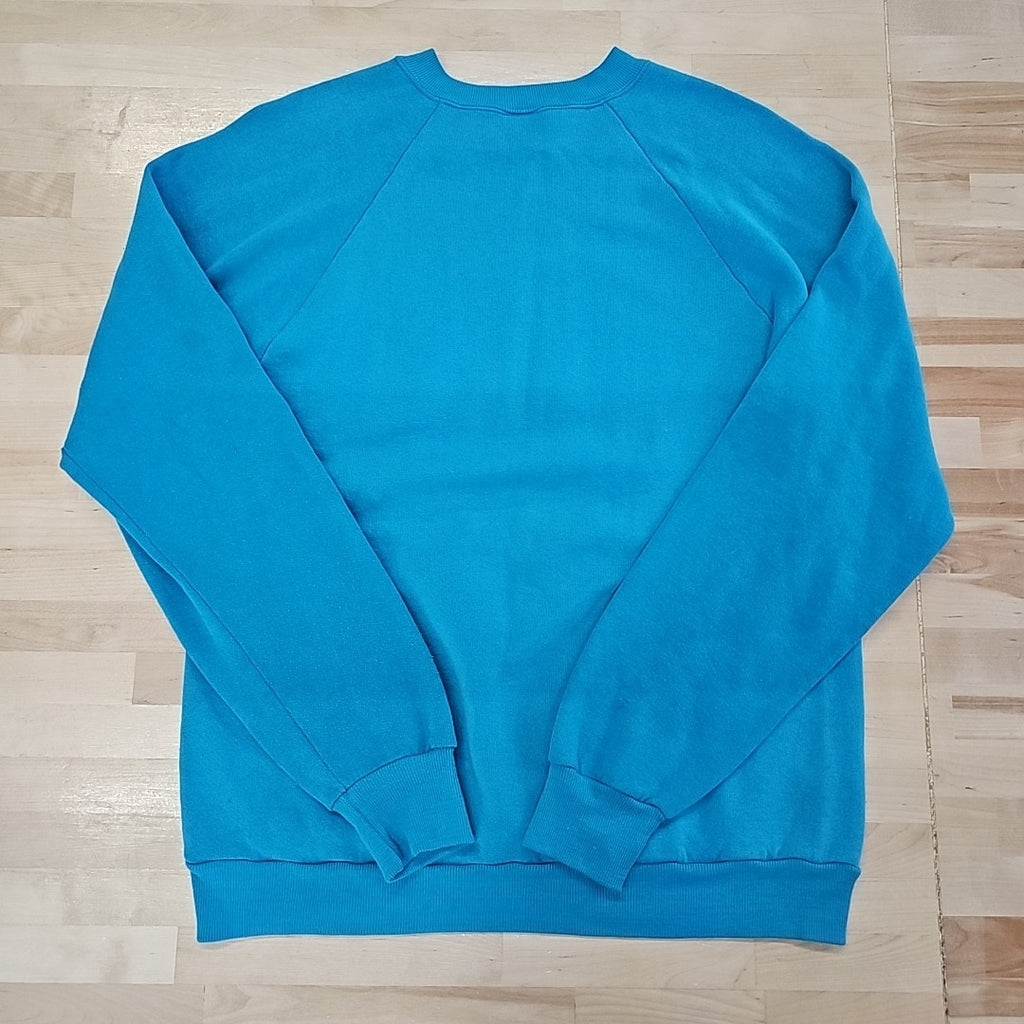 Jerzees Size L Blue Sweatshirt