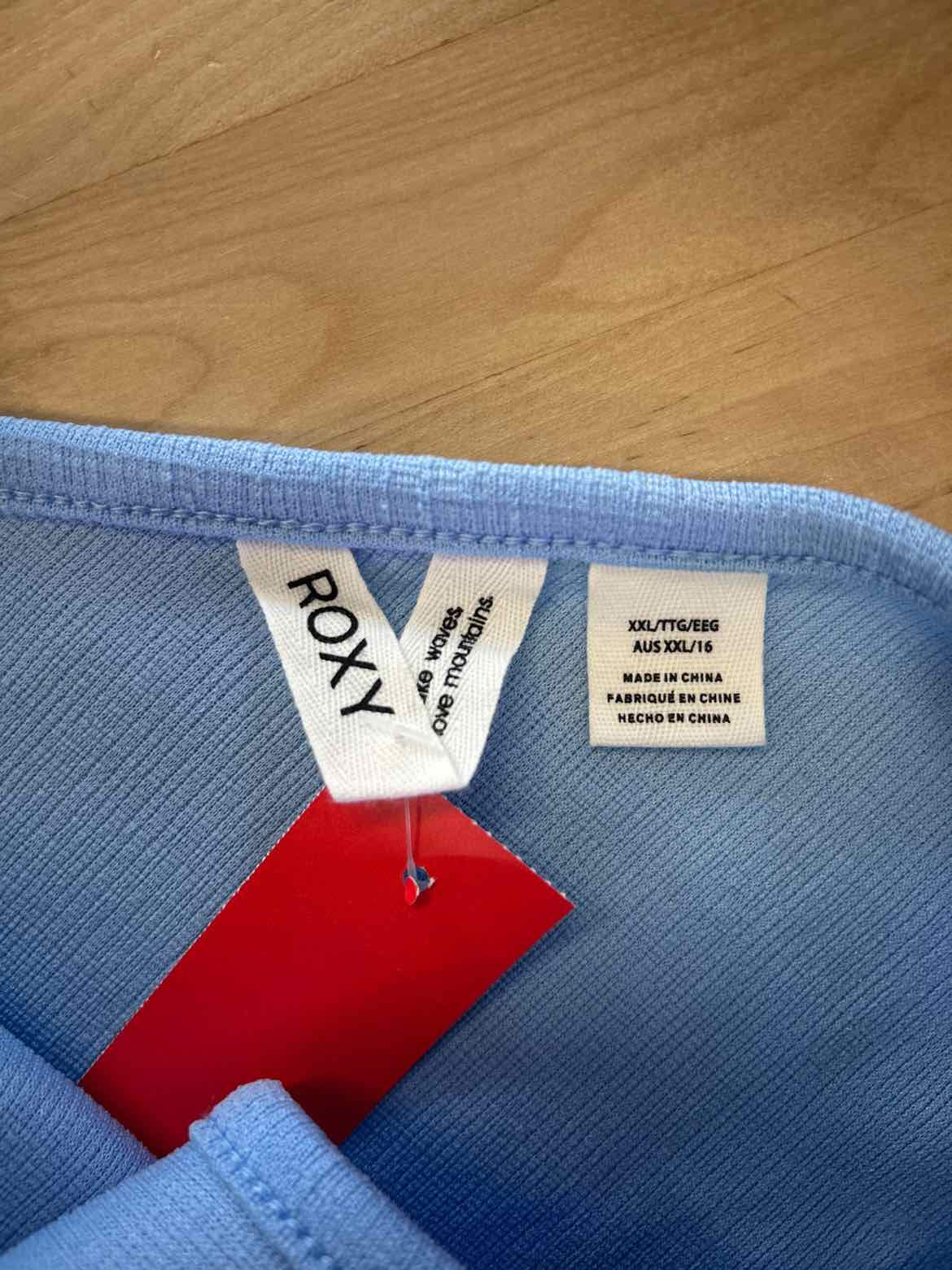 Roxy Size XXL Blue New Tank