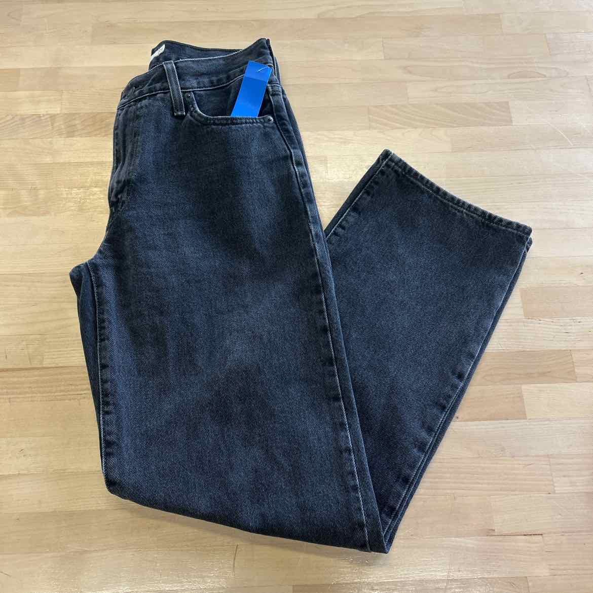 Levi's Size 26 Black Denim Preloved Jeans