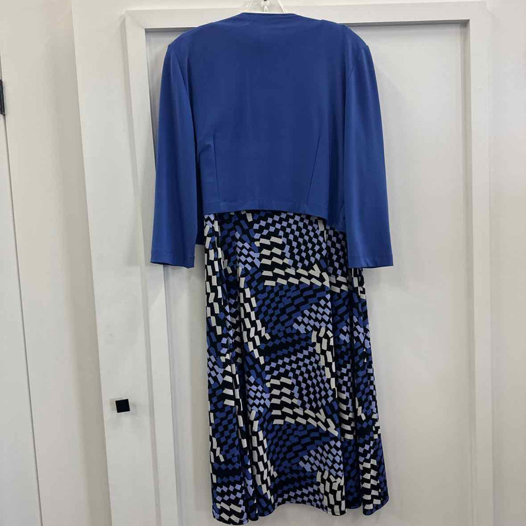 Danny & Nicole Size 12 Purple Preloved 2 pc Dress Set