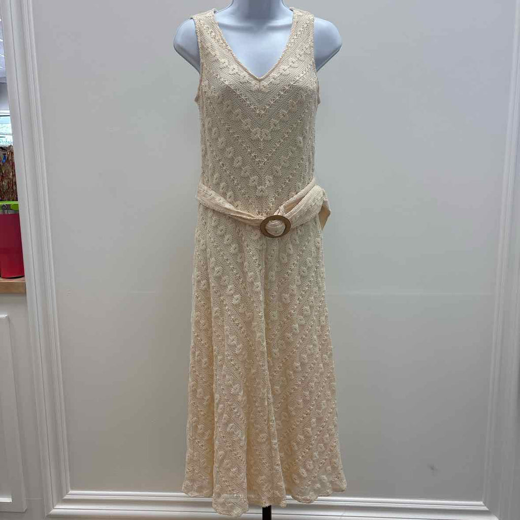 Anne Klein Size L Patio MIDI Dress