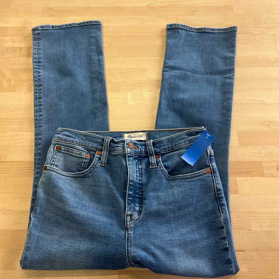 Madewell Size 26 Blue Denim Preloved Jeans
