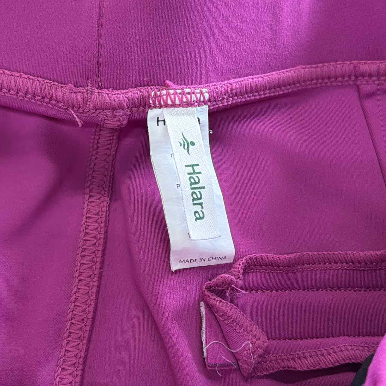 Halara Size L Purple Preloved Pants