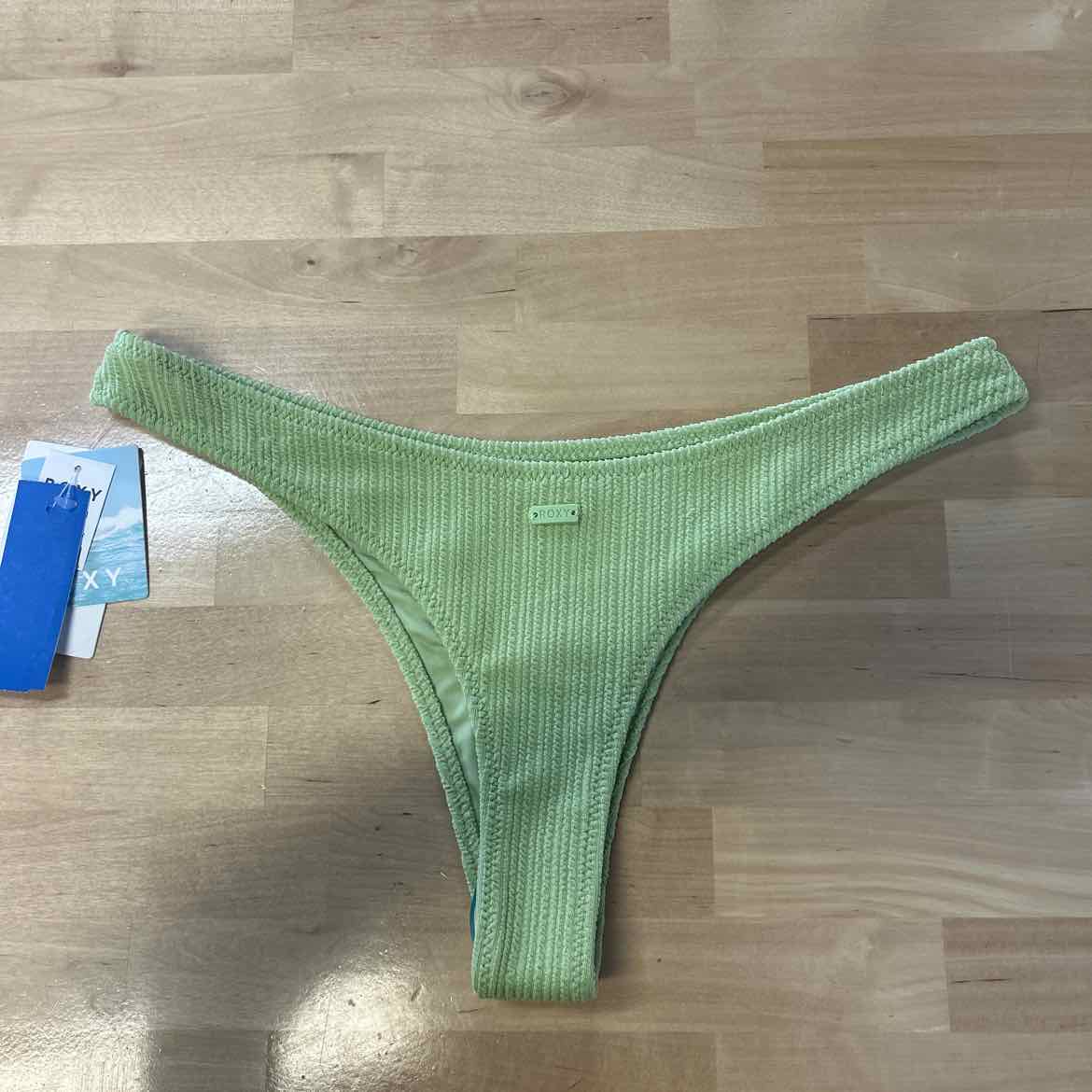 Roxy Size M Juniors' Aruba High-Leg Cheeky Bikini Bottom - Margarita