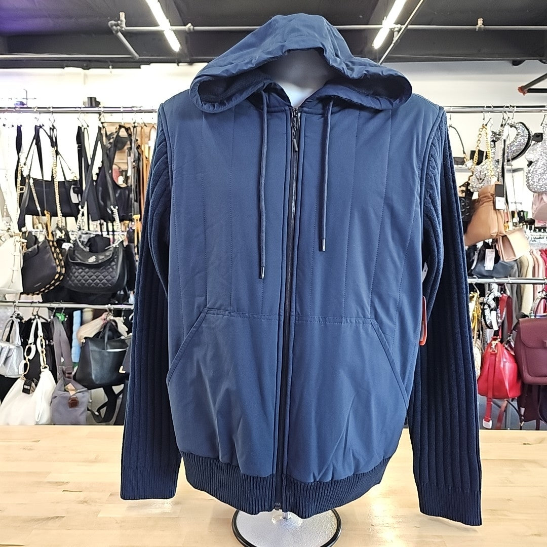 Bass Outdoor Size M Navy MENS Jacket