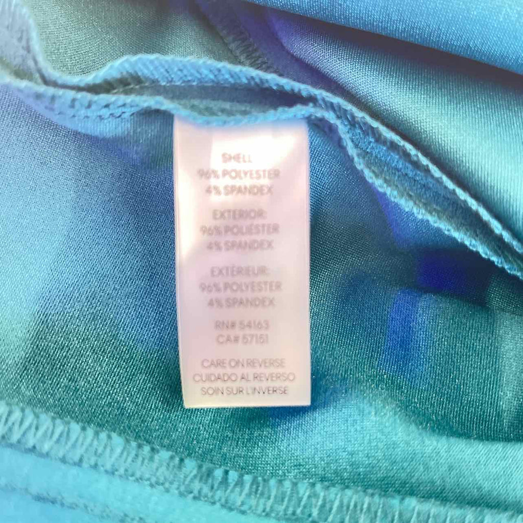 Calvin Klein Size 14 Teal New Dress