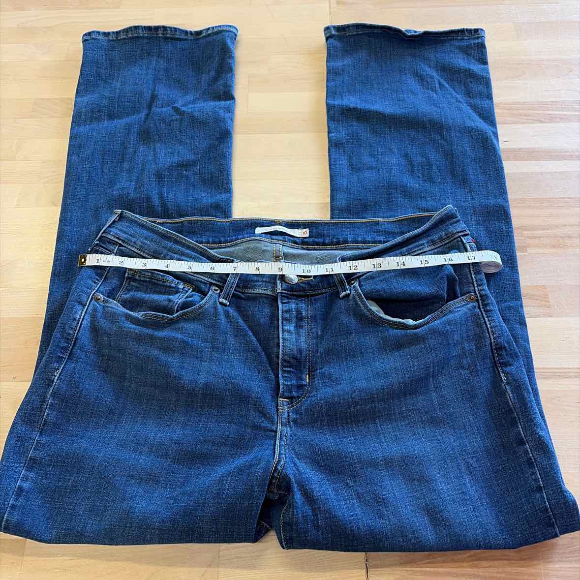 Levi's Size 10 Blue Denim Preloved Jeans