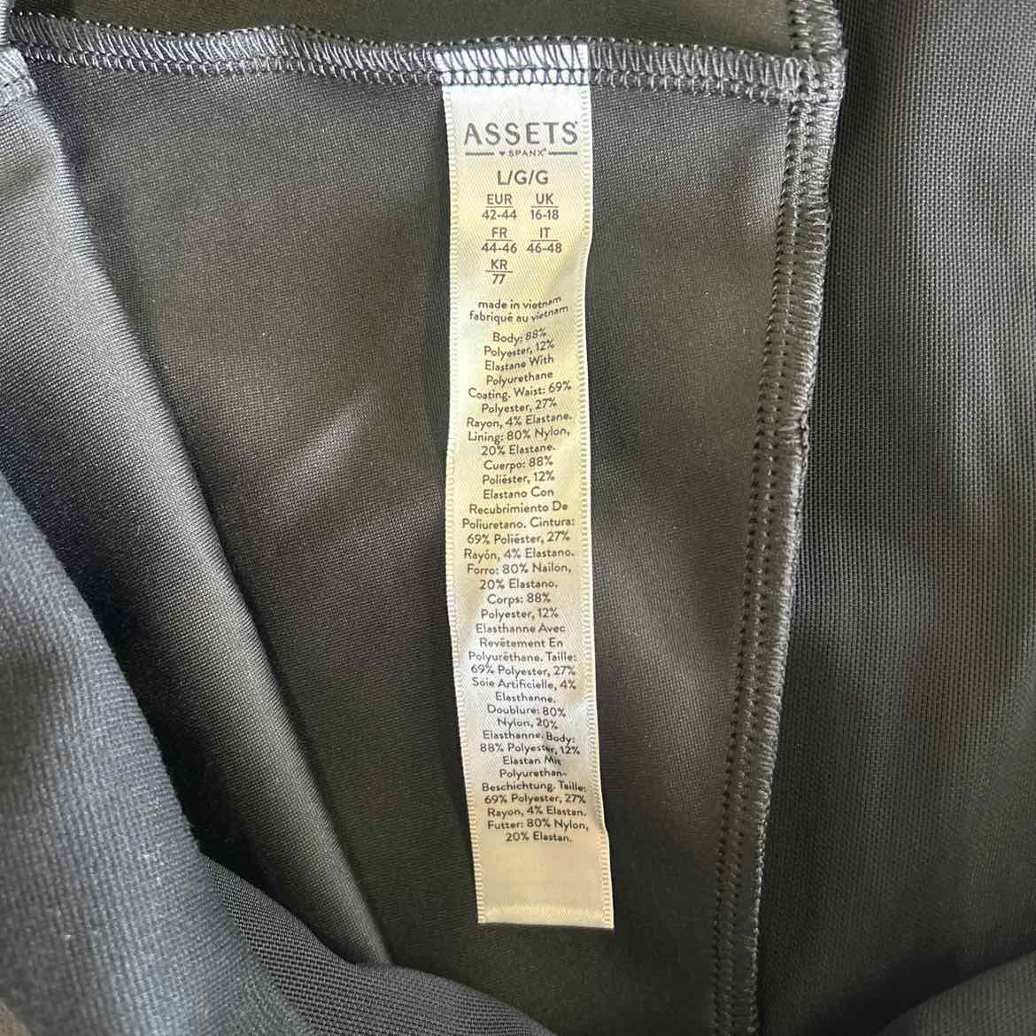 Spank Size L Black Preloved Pants
