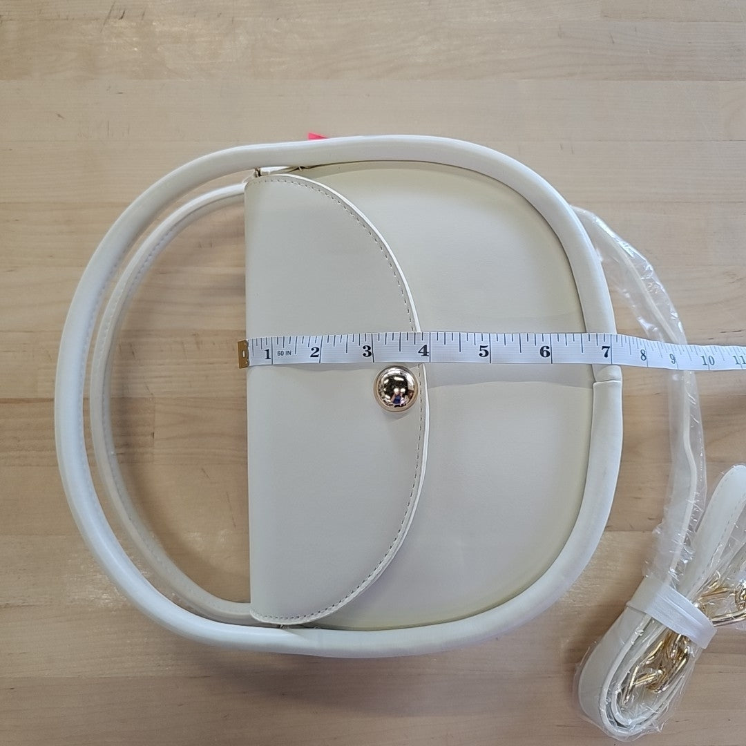 Urban Expressions Circle Crossbody Bag - Oatmilk