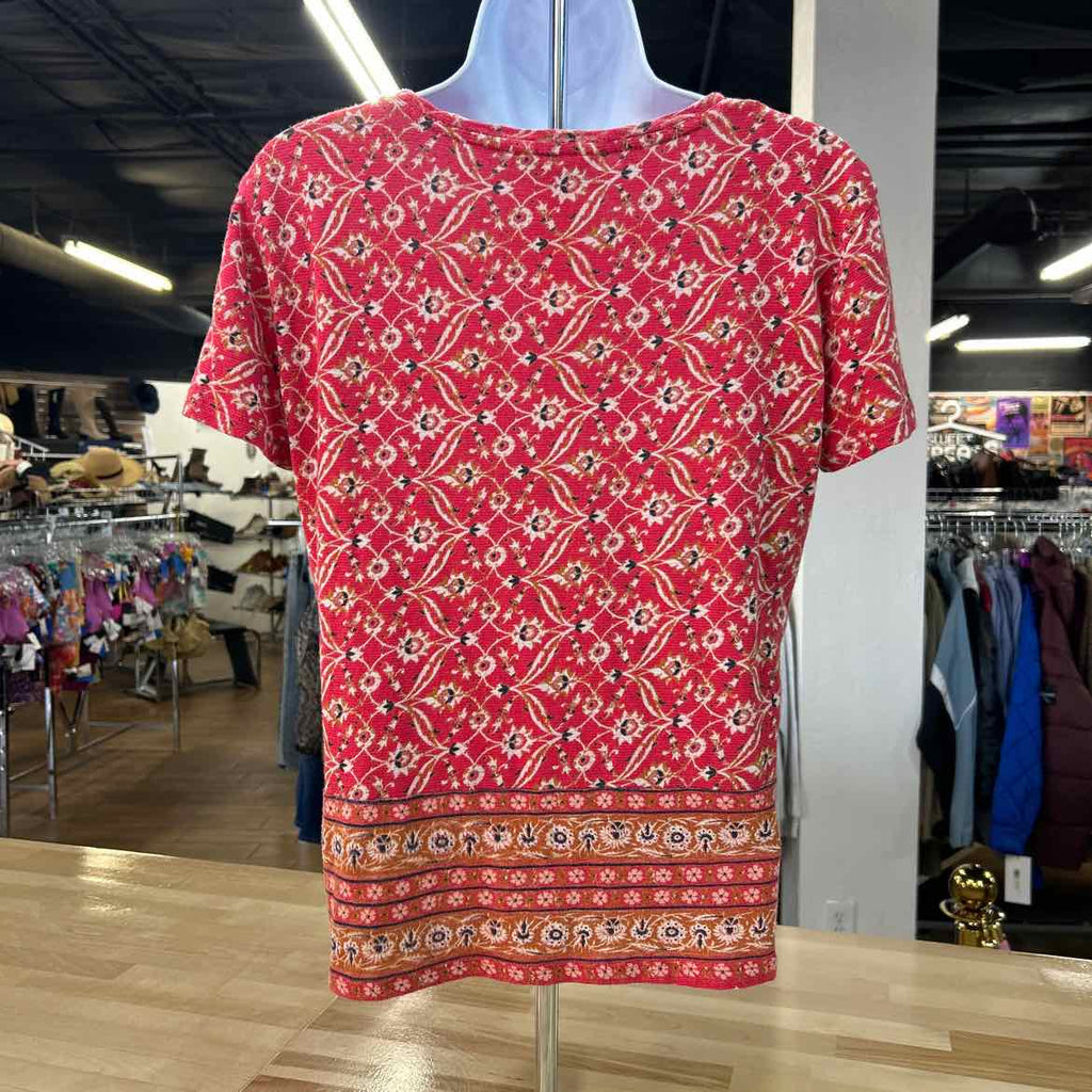 Lucky Brand Size S Orange Preloved Shirt