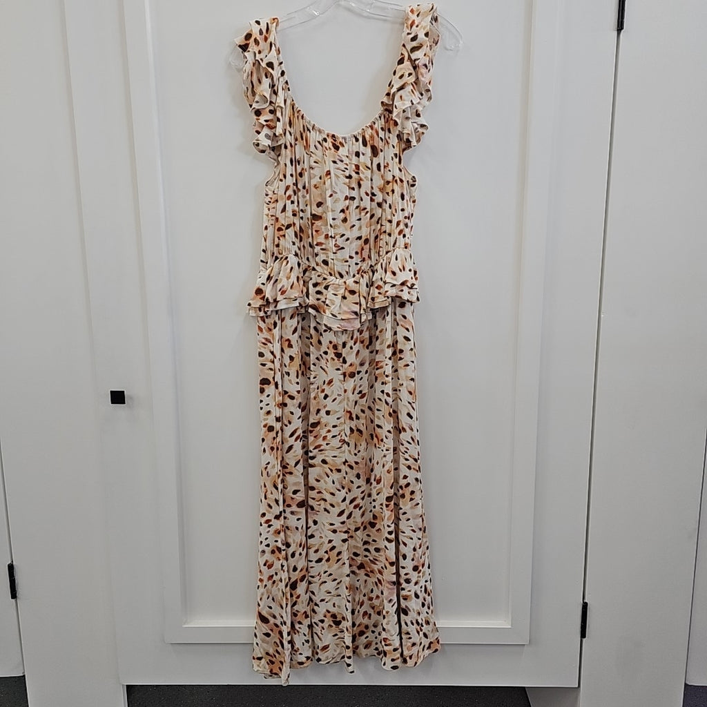 Sofia Size L Brown Dress