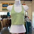Anthropologie Size S/M Green Preloved Halter