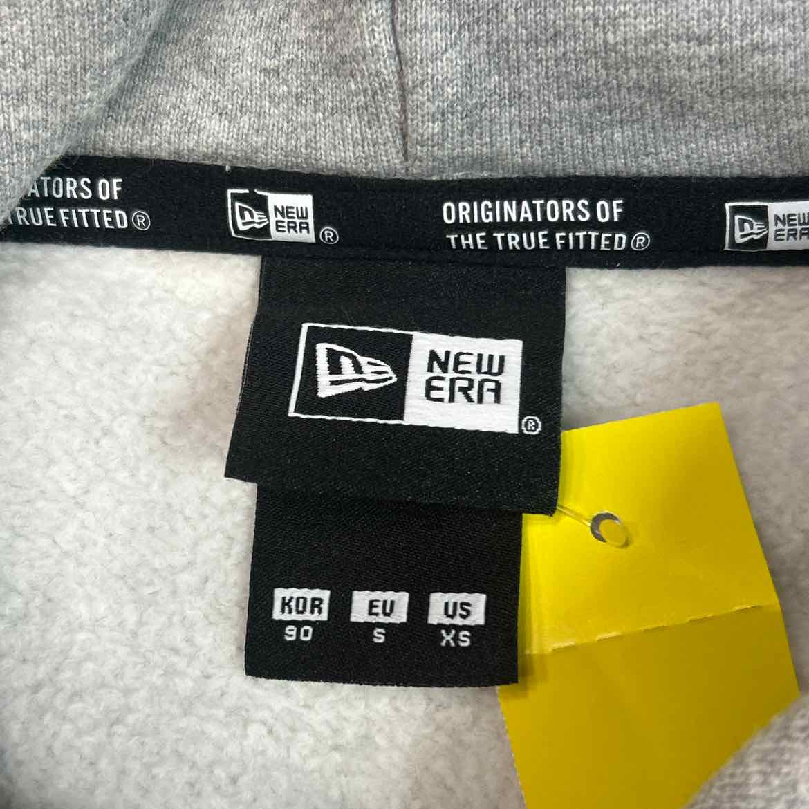 New Era Size XS Gray Preloved Hoodie