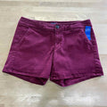 American Eagle Women Size 8 Wine Preloved Shorts