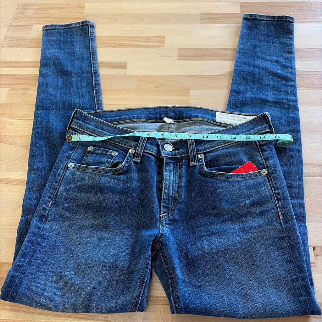 Rag & Bone Size 28 Blue Used Jeans