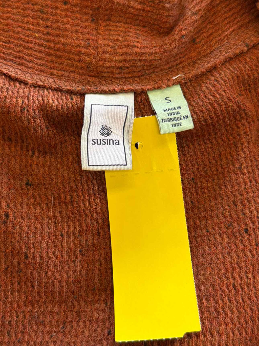 Susina Size S Orange Duster