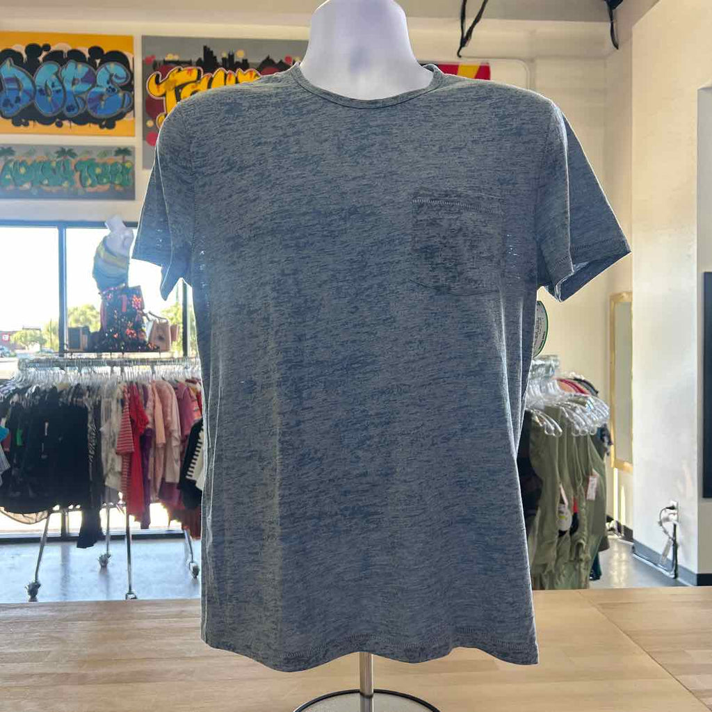 John Varvatos Size M Blue Preloved MENS T-shirt