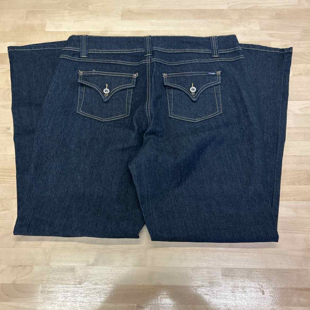 Angels Size 20 Blue Denim New Jeans
