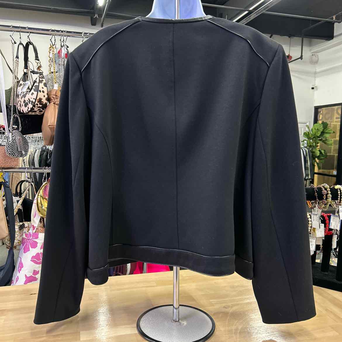 Jones New York Size 20W Black Jacket