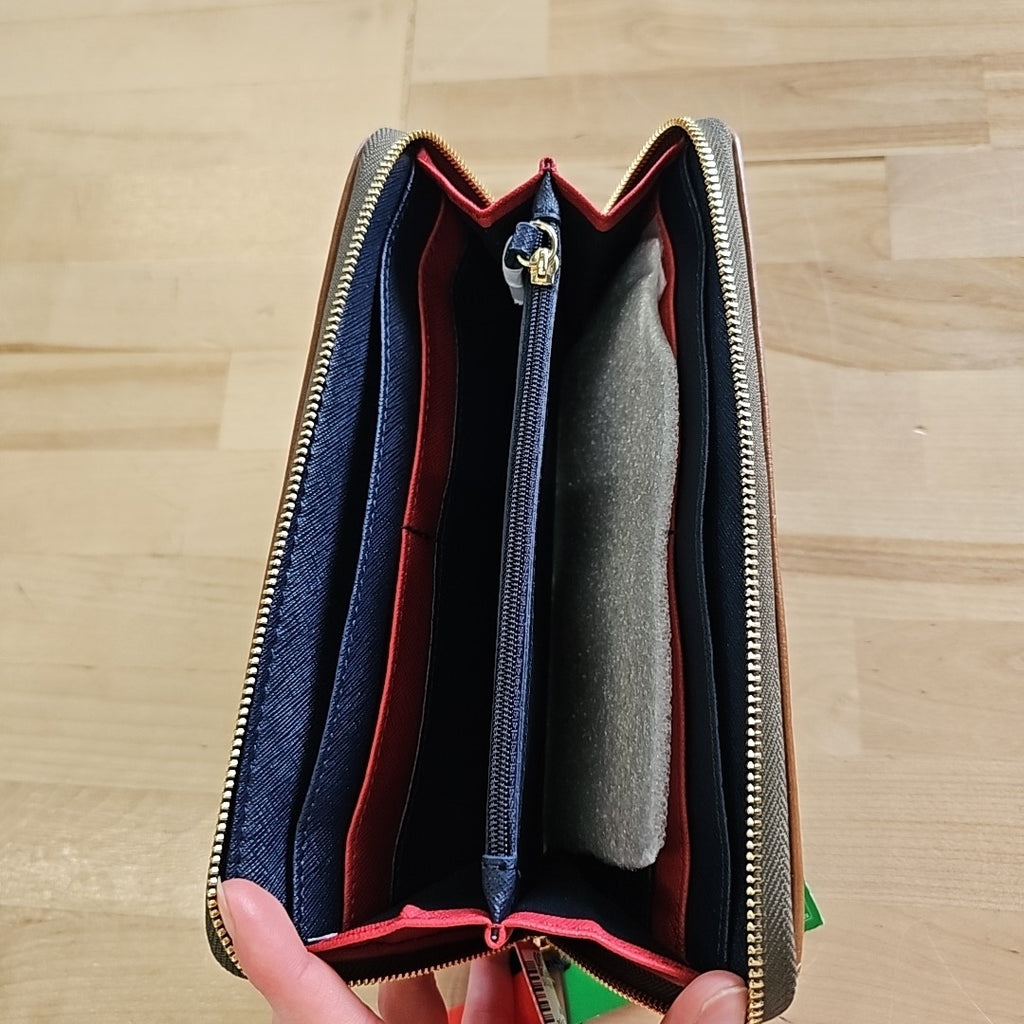 Tommy Hilfiger Julia Solid Nylon Zip Wallet