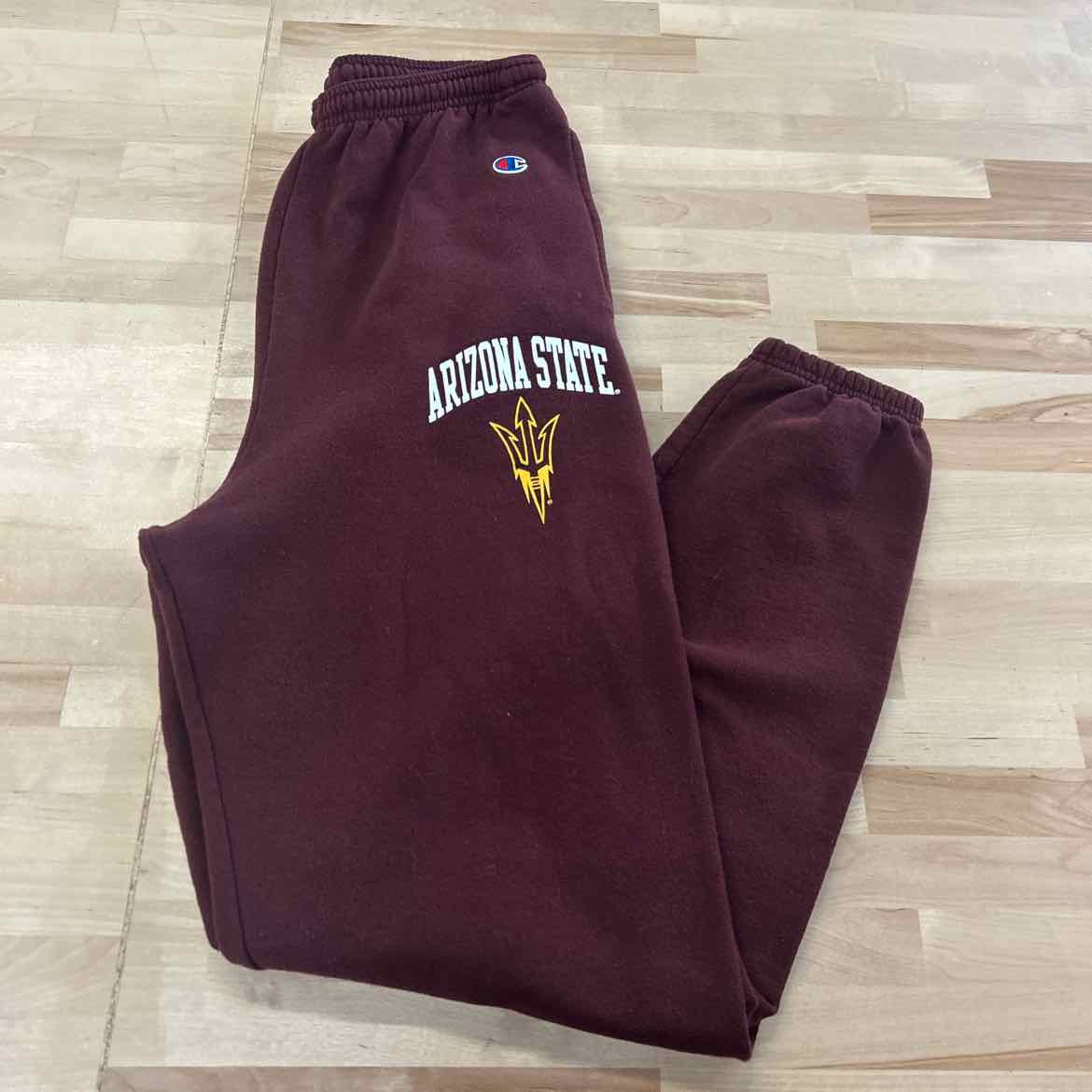 Champion Size L Maroon Sweatpants