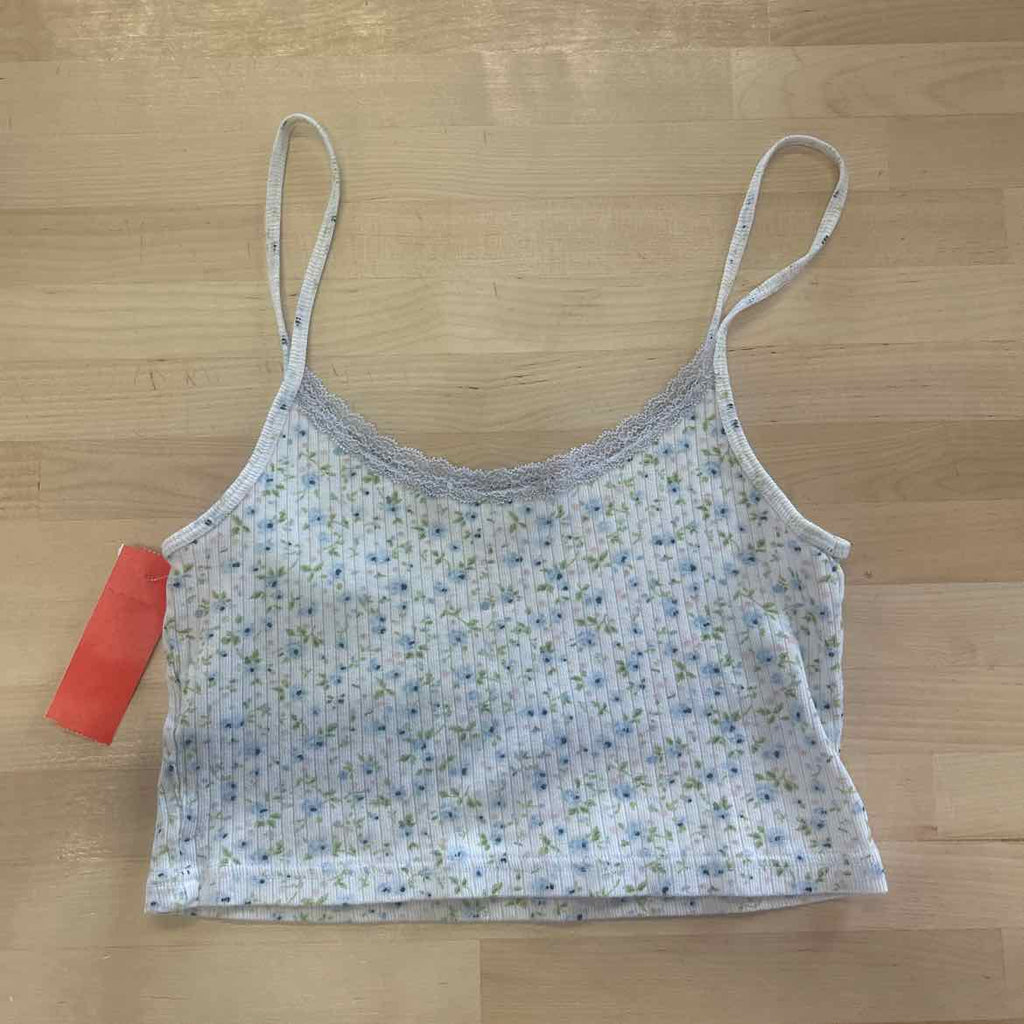 Brandy Melville Size White Fabric Tank