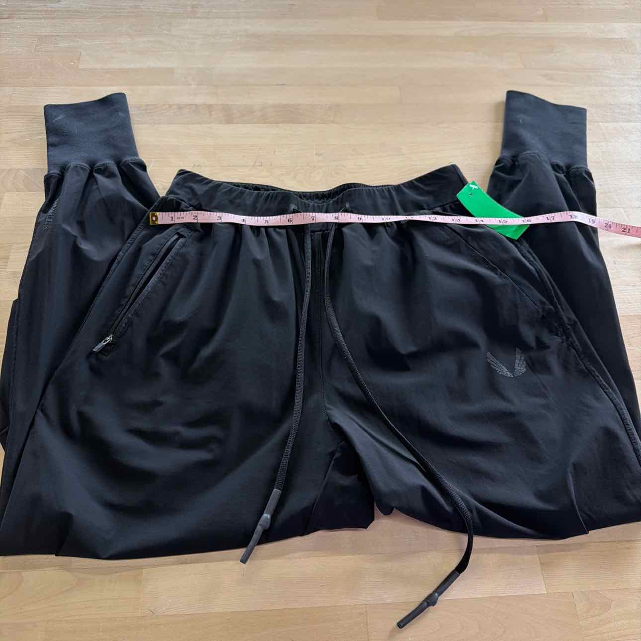 ASRV Size M Black MENS Athletic Jogger Pants