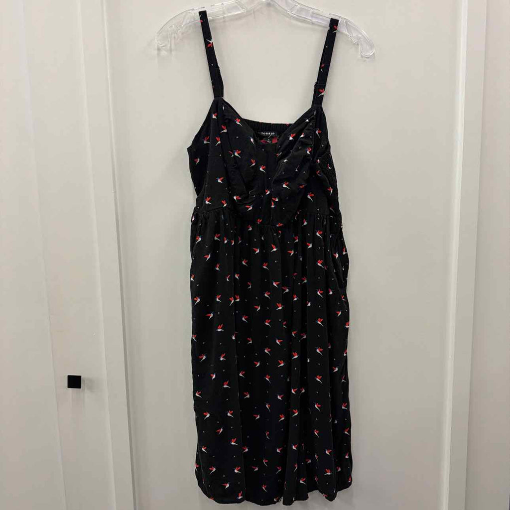Torrid Size 1 Black Used Dress