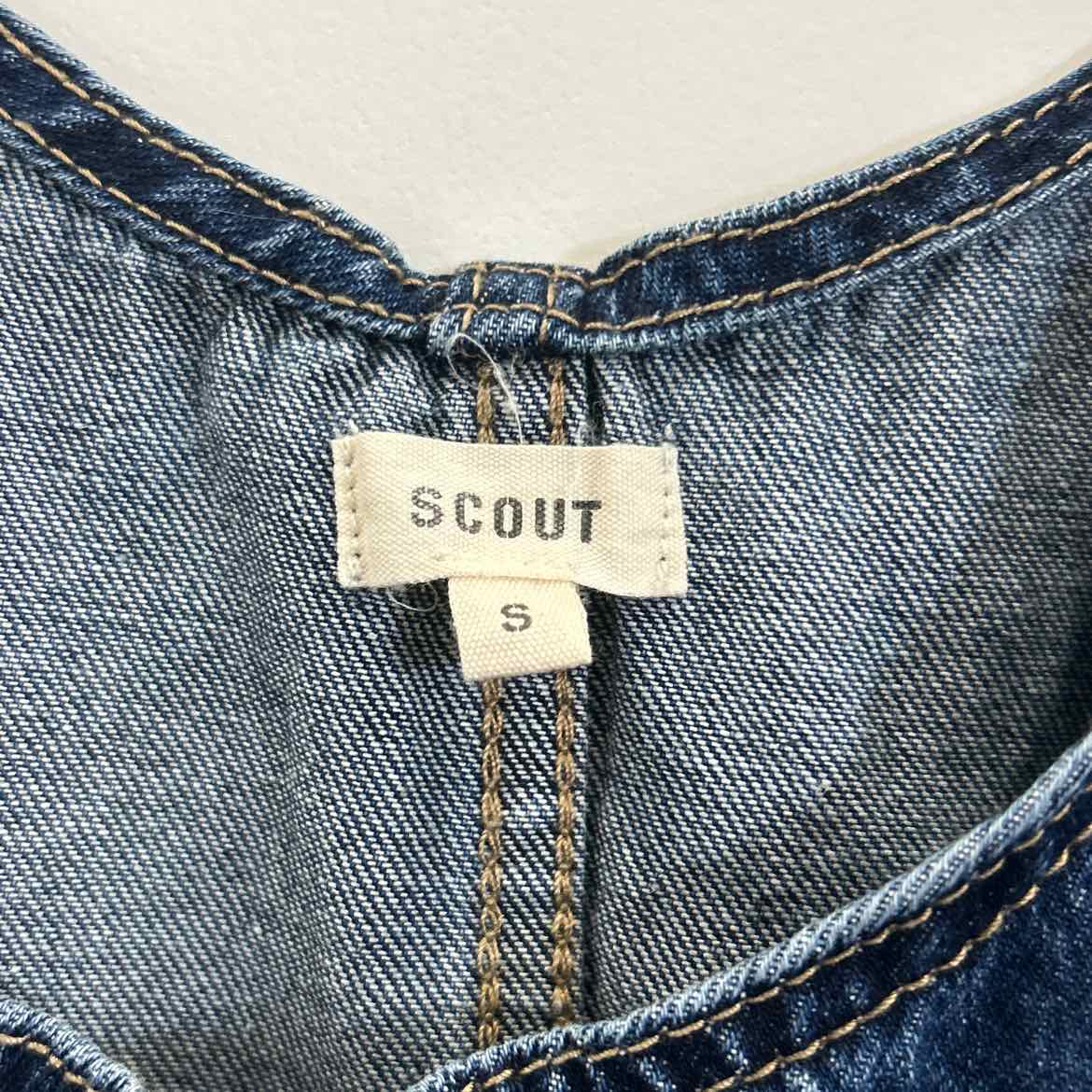 Scout Size S Blue Denim Preloved Dress