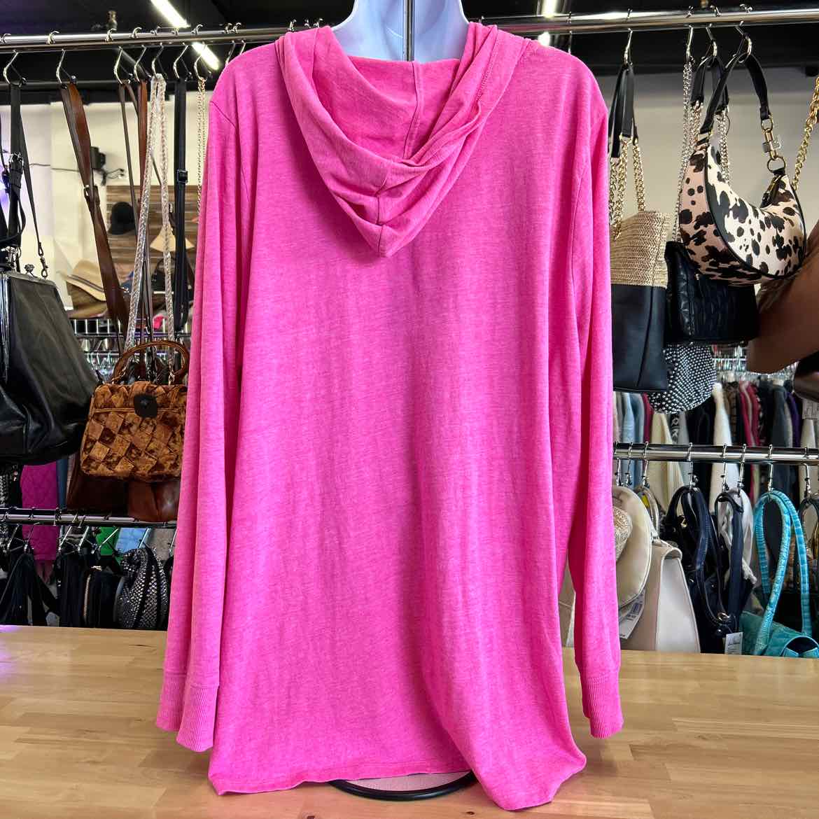 Torrid Size 4 Pink Long Sleeve