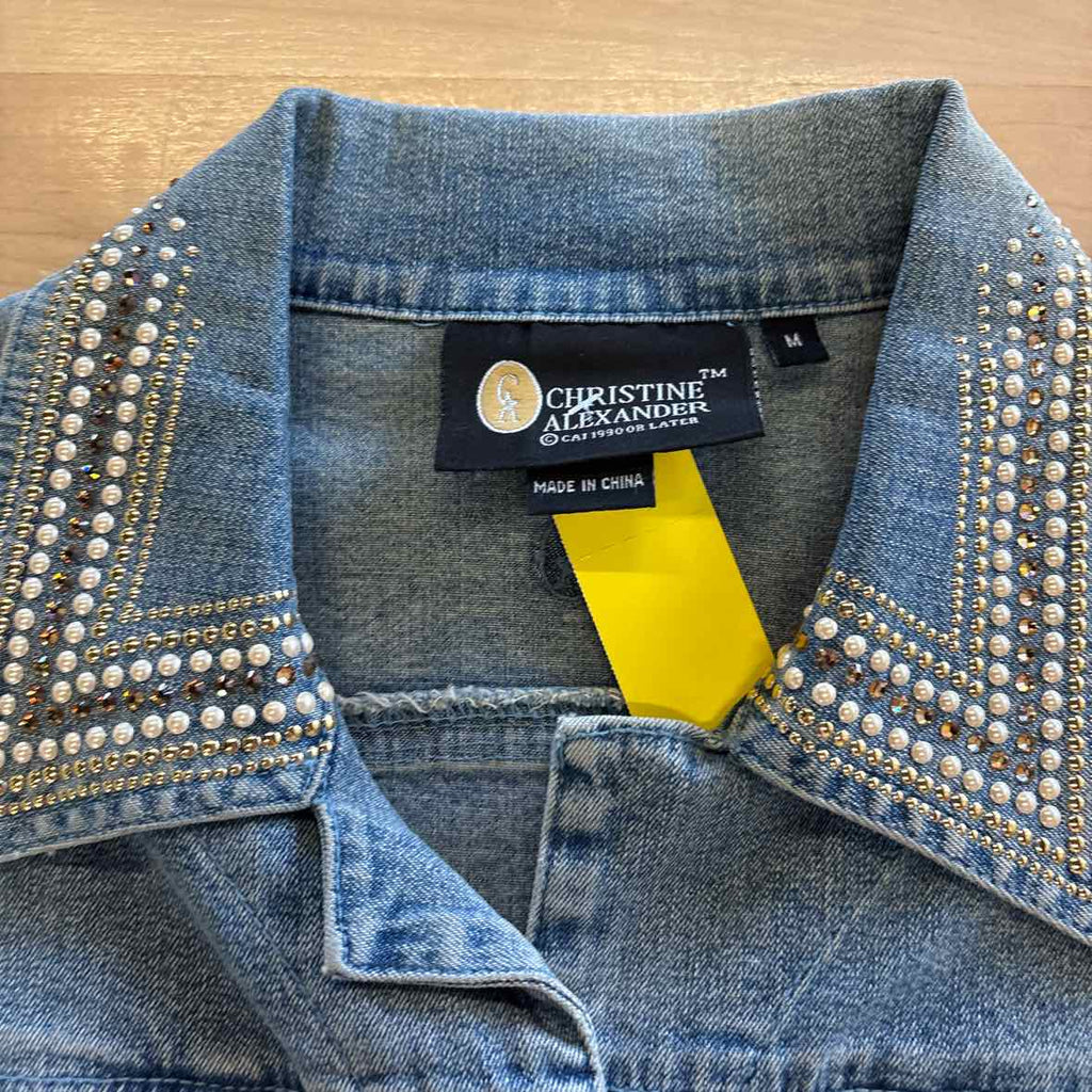 Christine Alexander Size M Denim Jacket