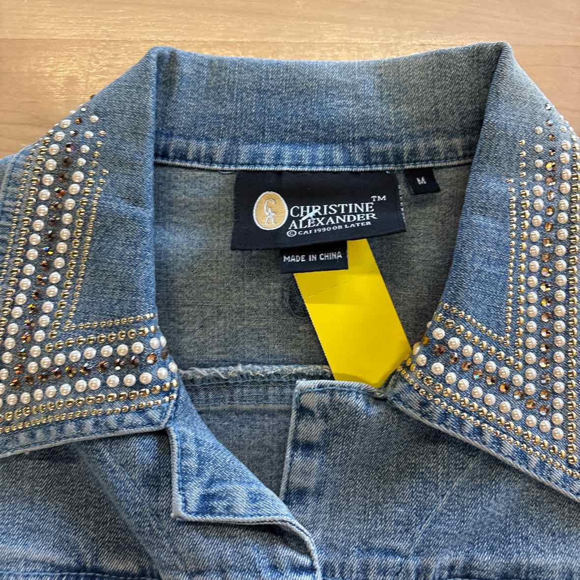 Christine Alexander Size M Denim Jacket