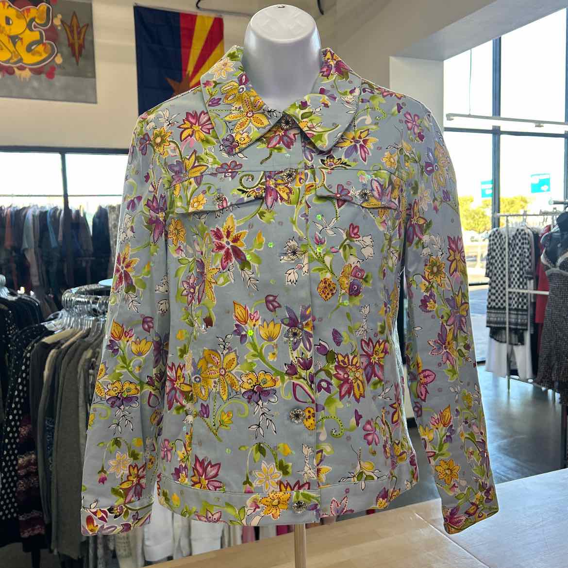 Redd Size 4 Blue Preloved Jacket