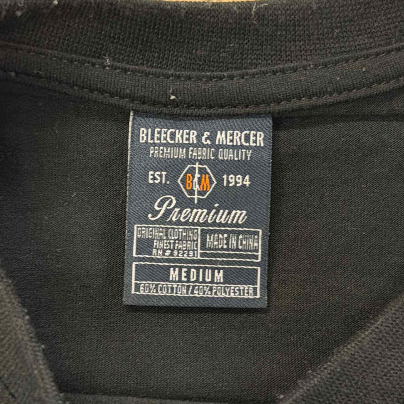 Bleeker&Mcdougal Size M Black Preloved MENS T-shirt