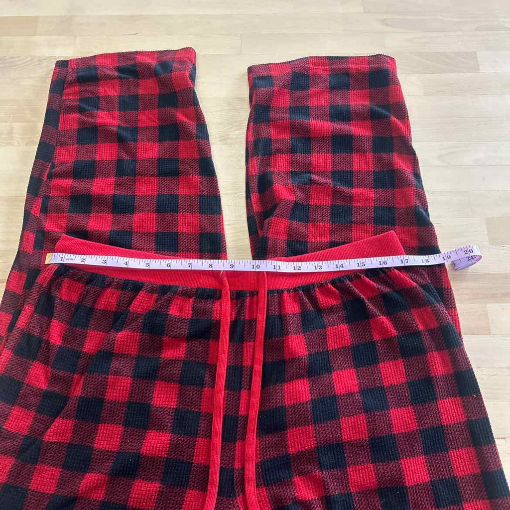 Eddie Bauer Size L Black/Red MENS Pajama Bottoms