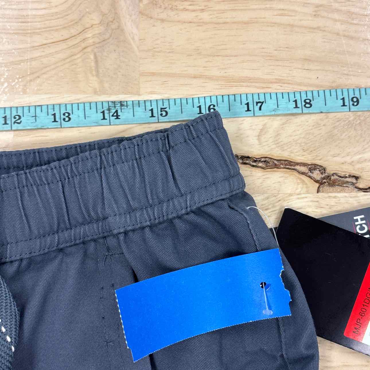 Galaxy Size M Basic Stretch Twill Joggers - Dark Grey