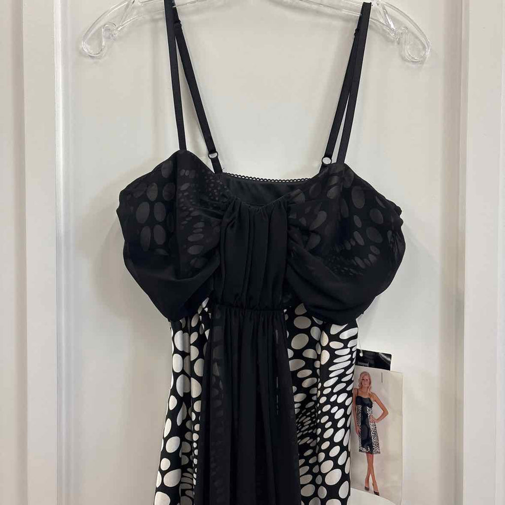 Frank Lyman Size 8 BLACK & WHITE Dress