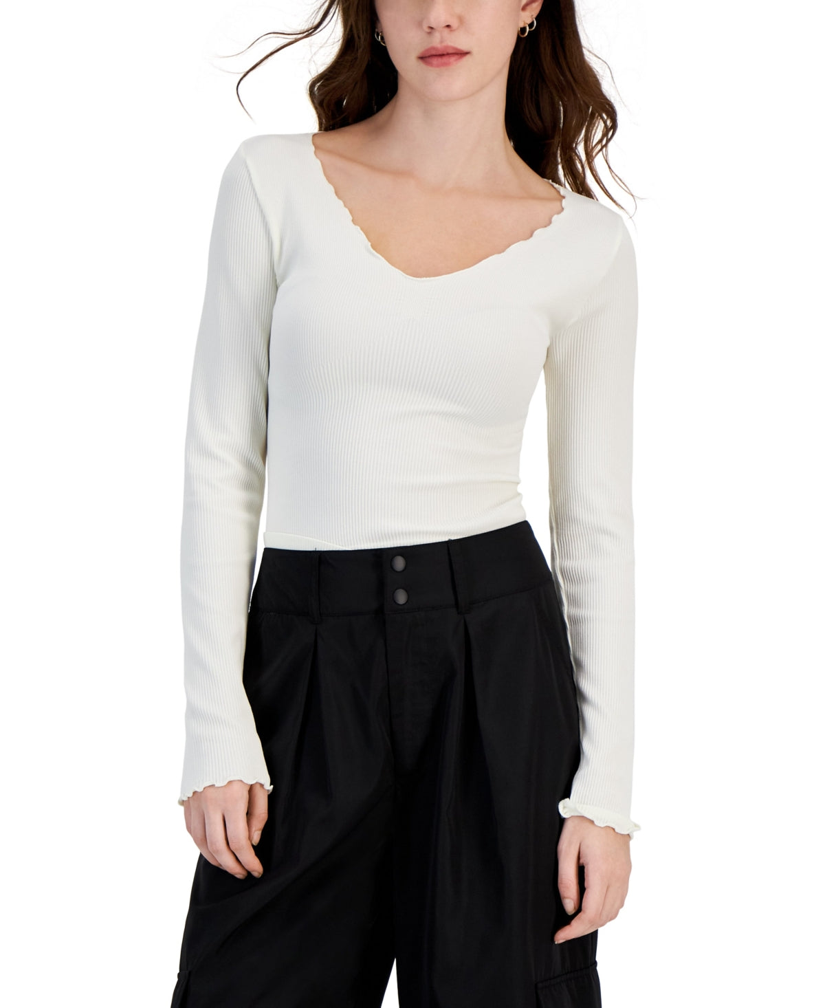 hippie rose Size XL White Long Sleeve