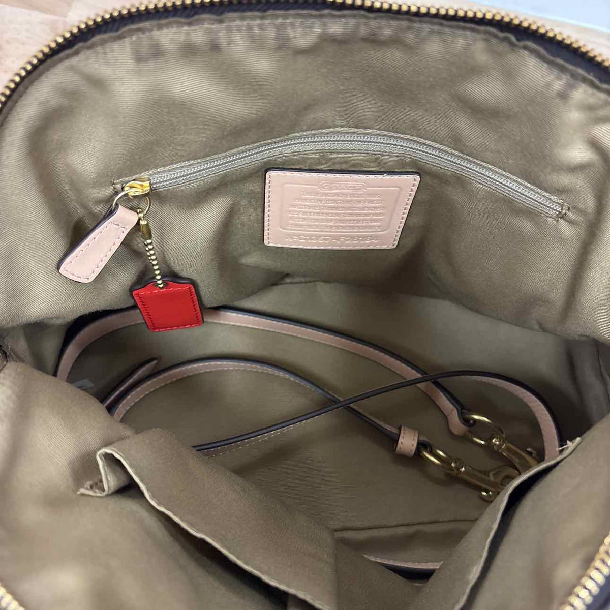 Coach Brown Preloved Handbag