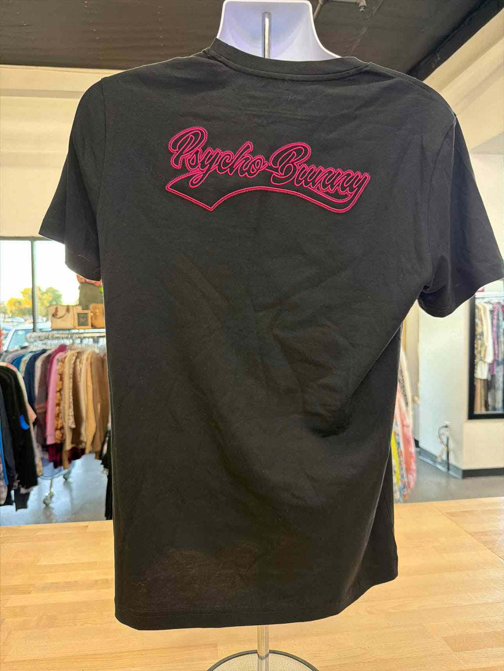 Psycho Bunny Size 5 Black T-shirt