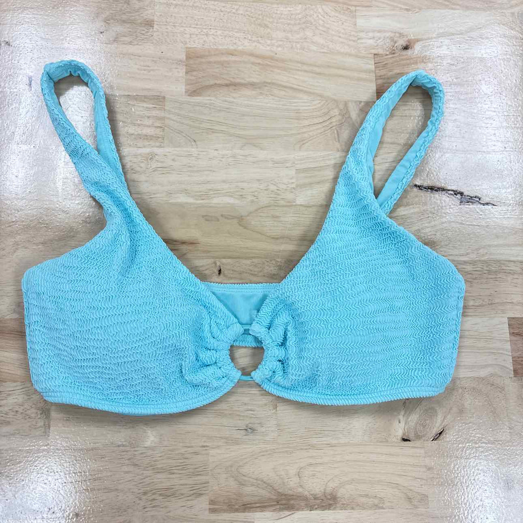 Vince Camuto Textured Ring Bra Top